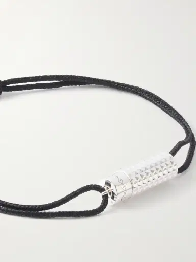 LE GRAMME 5G Sterling Silver Cord Bracelet - Men | Thumbnail 4