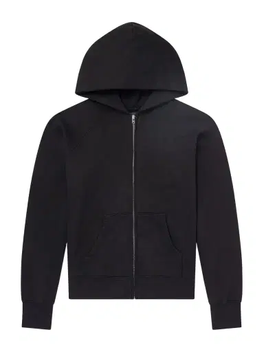 Les Tien Heavyweight Structured-Fleec Cotton-Jersey Raglan Zip-Up Hoodie - Men | Thumbnail 1