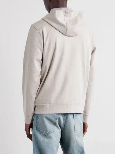 Orlebar Brown Cotton-Blend Zip-Up Hoodie - Men | Thumbnail 4