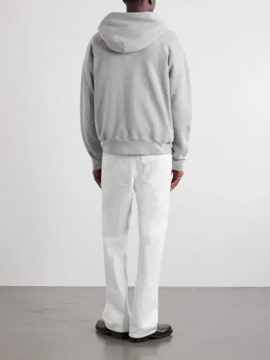 Les Tien Heavyweight Cotton-Jersey Raglan Zip-Up Hoodie - Men | Thumbnail 4