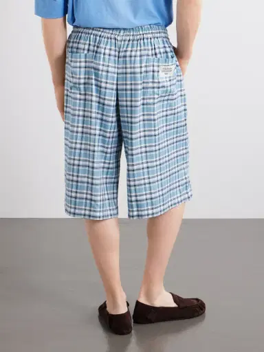 Acne Studios Ressa Straight-Leg Checked Casual Shorts - Men | Thumbnail 4 Acne Studios Ressa Straight-Leg Checked Casual Shorts - Men | Thumbnail 4