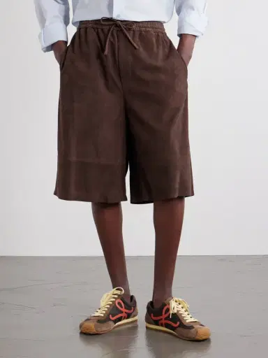 Loewe Paula's Ibiza Suede Casual Shorts - Men | Thumbnail 3 Loewe Paula's Ibiza Suede Casual Shorts - Men | Thumbnail 3