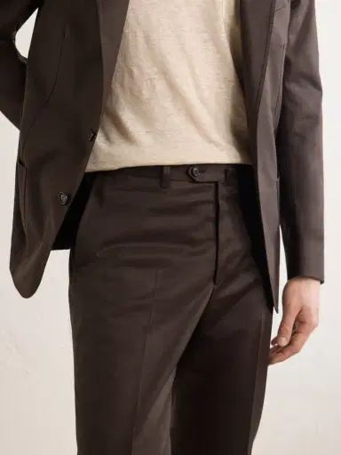 De Petrillo Tapered Cotton-Twill Suit Trousers - Men | Thumbnail 6 De Petrillo Tapered Cotton-Twill Suit Trousers - Men | Thumbnail 6