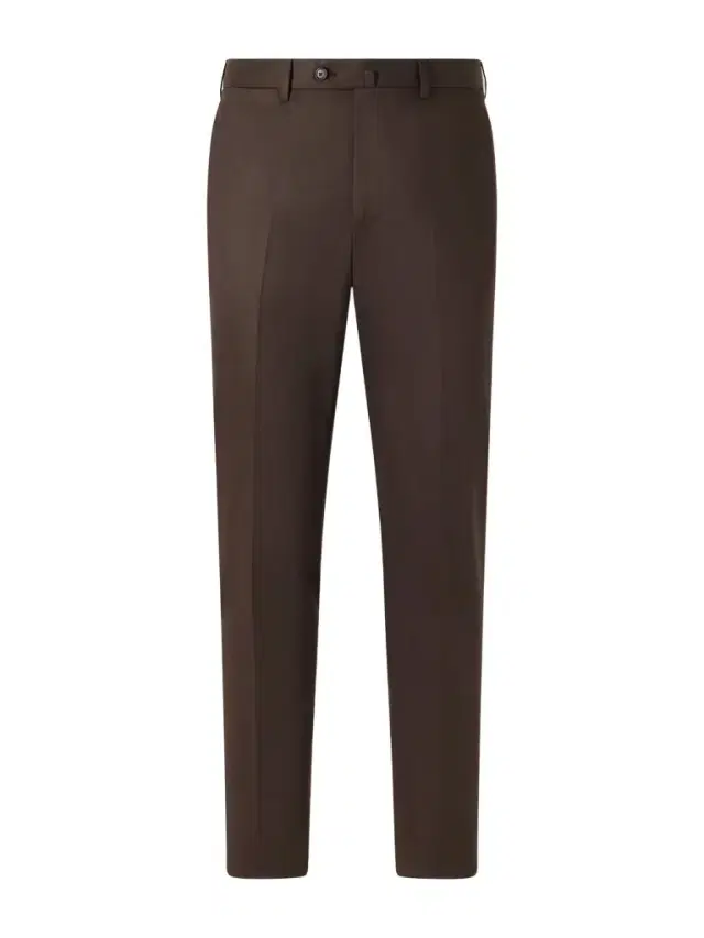 De Petrillo Tapered Cotton-Twill Suit Trousers - Men