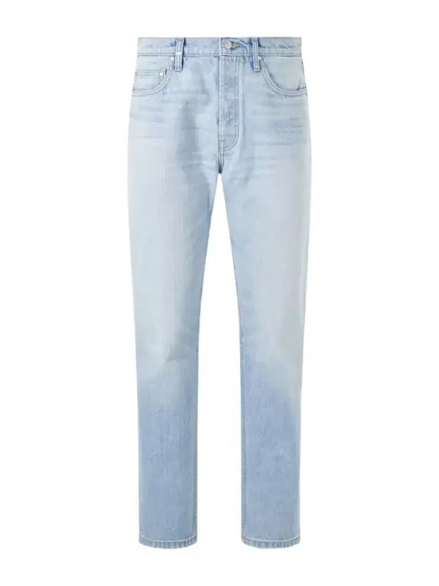 Cherry Los Angeles Straight-Leg Logo-Embroidered Distressed Jeans - Men