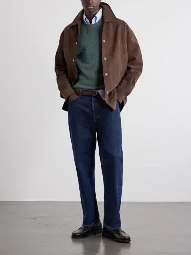 A.P.C. Edmond Logo-Intarsia Wool Sweater - Men | Thumbnail 2 A.P.C. Edmond Logo-Intarsia Wool Sweater - Men | Thumbnail 2