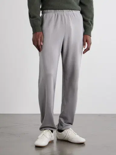 Les Tien Heavyweight Structured-Fleece Cotton-Jersey Drawstring Sweatpants - Men | Thumbnail 3 Les Tien Heavyweight Structured-Fleece Cotton-Jersey Drawstring Sweatpants - Men | Thumbnail 3