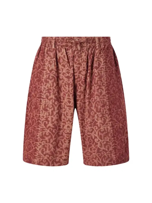 Kardo Milo Shibori Straight-Leg Printed Cotton Shorts - Men