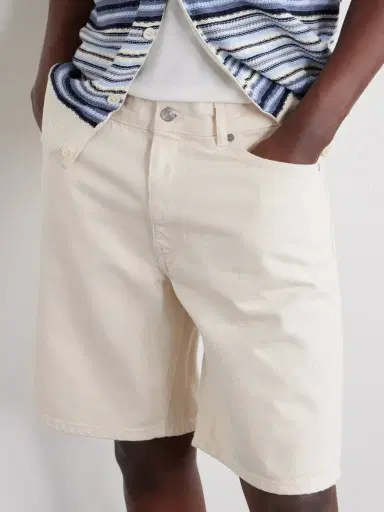 NN07 Otis Straight-Leg Organic Denim Shorts - Men | Thumbnail 5