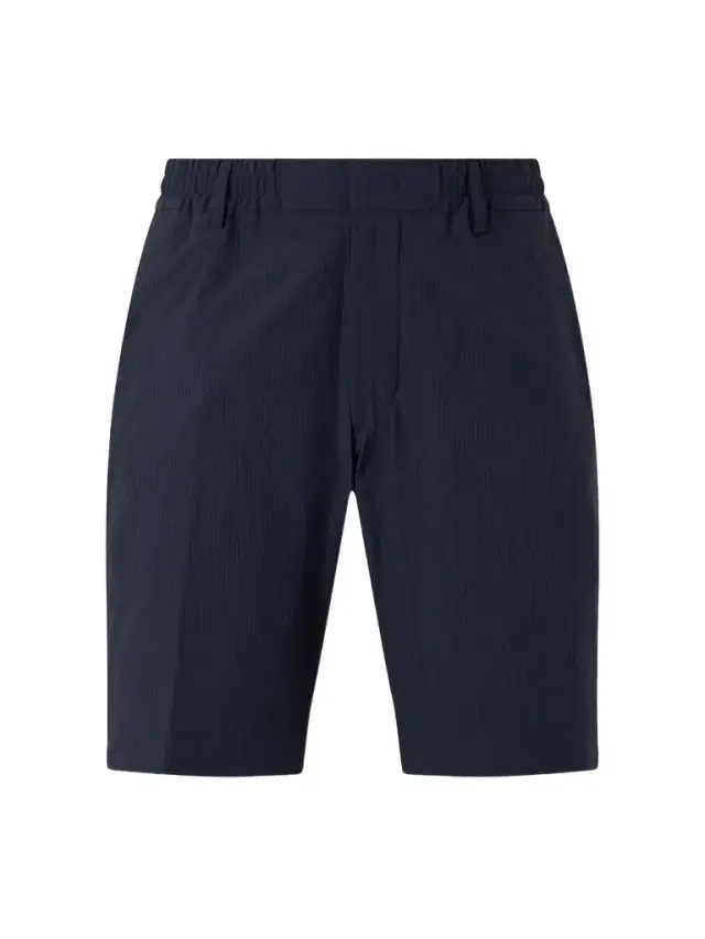 NN07 Billie Straight-Leg Striped Seersucker Shorts - Men