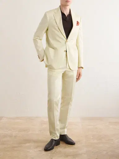 De Petrillo Cotton-Twill Suit Jacket - Men | Thumbnail 2