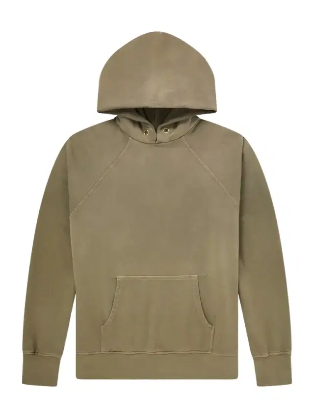 Les Tien French Terry-Cotton Raglan Hoodie - Men