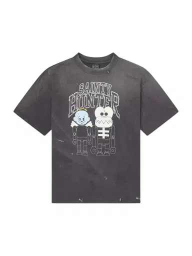 SAINT Mxxxxxx Paint-Splattered Printed Cotton-Jersey T-Shirt - Men | Thumbnail 1