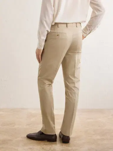 De Petrillo Tapered Cotton-Twill Suit Trousers - Men | Thumbnail 4 De Petrillo Tapered Cotton-Twill Suit Trousers - Men | Thumbnail 4
