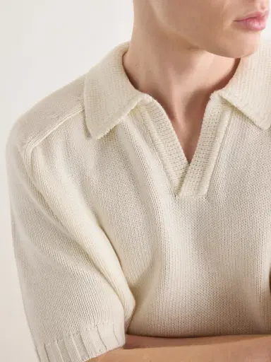 De Petrillo Knitted Cotton Polo Shirt - Men | Thumbnail 5 De Petrillo Knitted Cotton Polo Shirt - Men | Thumbnail 5