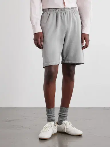 Les Tien Rider Straight-Leg Cotton-Jersey Drawstring Shorts - Men | Thumbnail 3