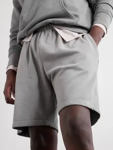 Les Tien Rider Straight-Leg Cotton-Jersey Drawstring Shorts - Men | Thumbnail 5