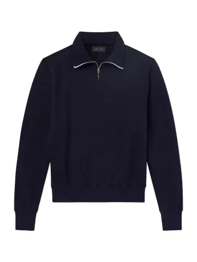 Les Tien Yacht Heavyweight Cotton-Jersey Half-Zip Sweatshirt - Men | Thumbnail 1