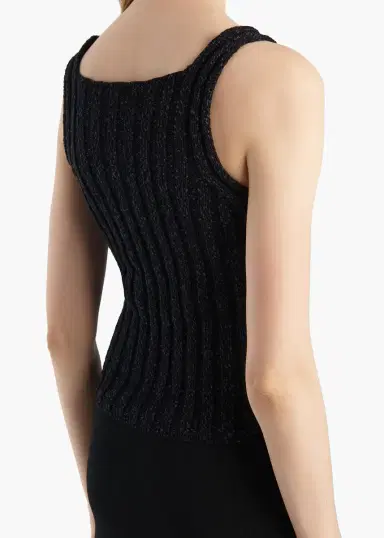 Khaite Val Top In Black Cotton | Thumbnail 6 Khaite Val Top In Black Cotton | Thumbnail 6