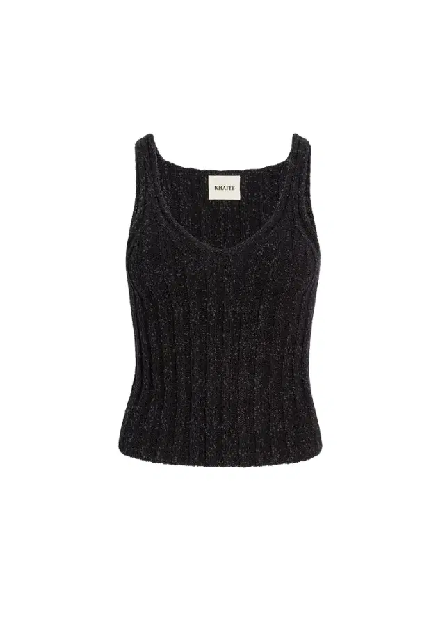Val Top In Black Cotton