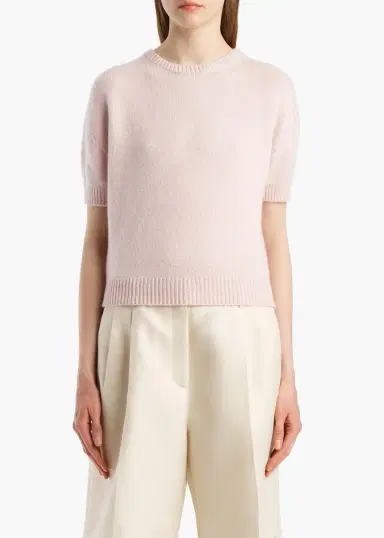 Khaite Golden Sweater In Dusty Rose | Thumbnail 3