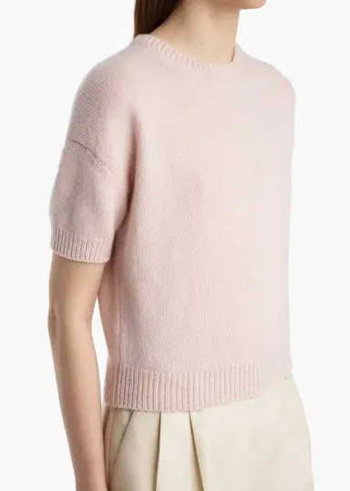 Khaite Golden Sweater In Dusty Rose | Thumbnail 5