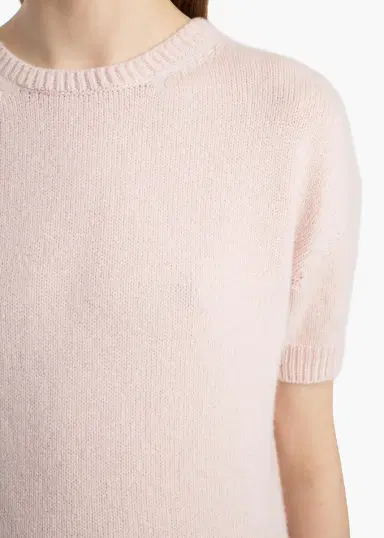 Khaite Golden Sweater In Dusty Rose | Thumbnail 6