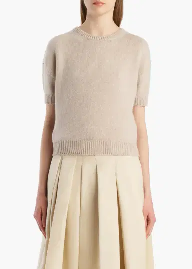 Khaite Golden Sweater In Sepia | Thumbnail 3