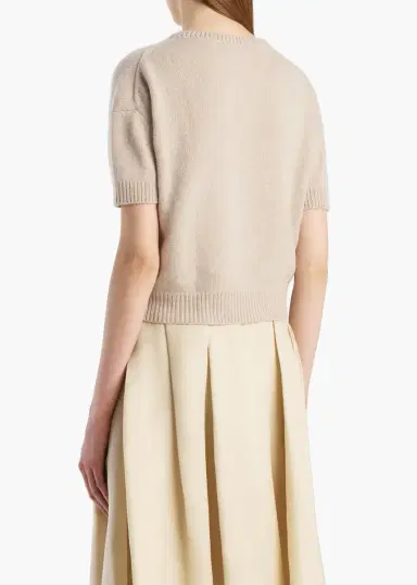 Khaite Golden Sweater In Sepia | Thumbnail 4