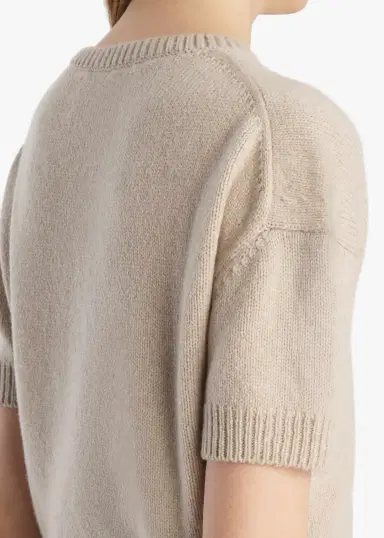 Khaite Golden Sweater In Sepia | Thumbnail 6