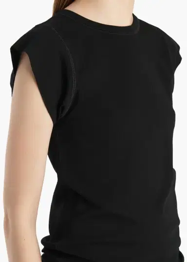 Khaite Angel Top In Black | Thumbnail 5