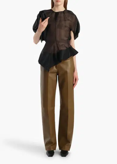 Khaite Rumi Top In Black Silk | Thumbnail 2 Khaite Rumi Top In Black Silk | Thumbnail 2