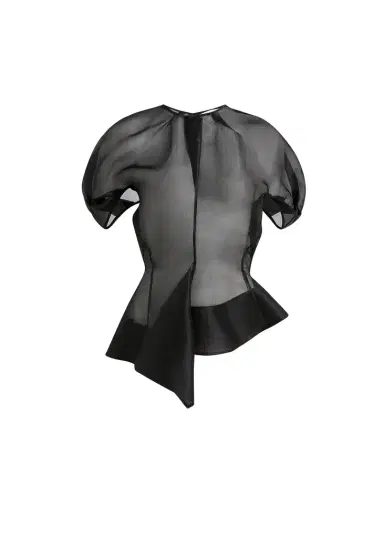 Khaite Rumi Top In Black Silk | Thumbnail 1 Khaite Rumi Top In Black Silk | Thumbnail 1