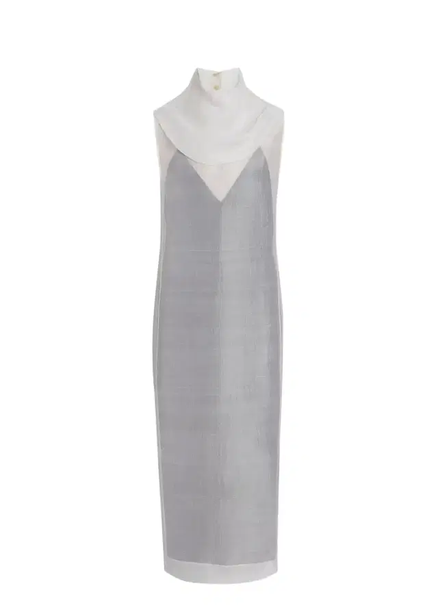Khaite Elva Dress In Chalk