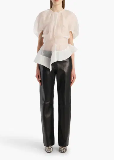 Khaite Rumi Top In Chalk | Thumbnail 2 Khaite Rumi Top In Chalk | Thumbnail 2