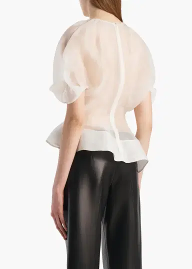 Khaite Rumi Top In Chalk | Thumbnail 4 Khaite Rumi Top In Chalk | Thumbnail 4