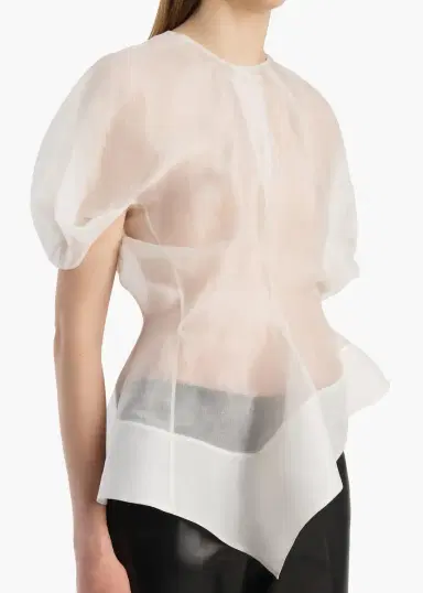 Khaite Rumi Top In Chalk | Thumbnail 5 Khaite Rumi Top In Chalk | Thumbnail 5