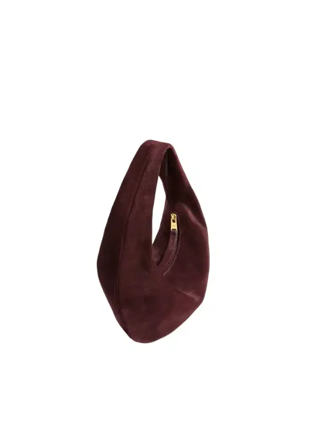 Mini Olivia Hobo In Rouge Noir Suede