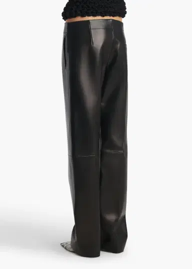 Khaite Mita Pant In Black Leather | Thumbnail 4 Khaite Mita Pant In Black Leather | Thumbnail 4