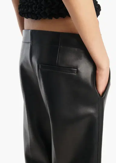 Khaite Mita Pant In Black Leather | Thumbnail 6 Khaite Mita Pant In Black Leather | Thumbnail 6