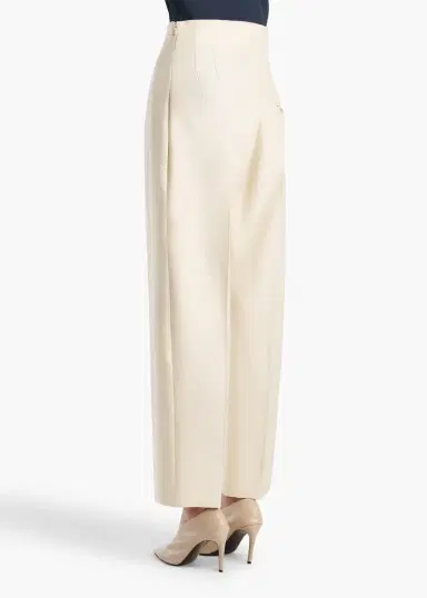 Khaite Somera Pant In Ivory Glow | Thumbnail 4