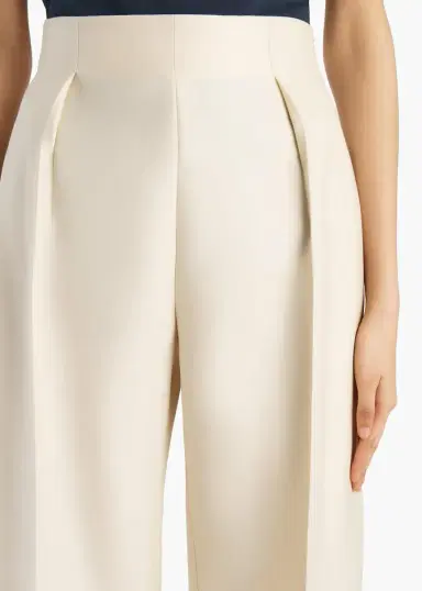 Khaite Somera Pant In Ivory Glow | Thumbnail 5