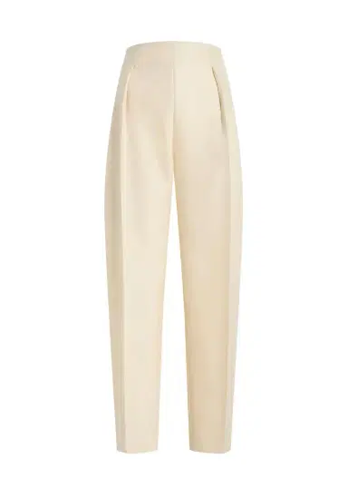 Khaite Somera Pant In Ivory Glow | Thumbnail 1