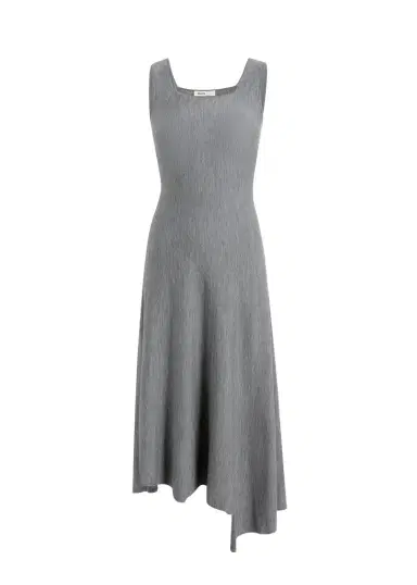 Khaite Seberg Dress In Sterling | Thumbnail 1