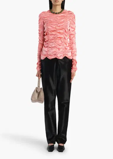 Khaite Rory Top In Azalea | Thumbnail 2 Khaite Rory Top In Azalea | Thumbnail 2