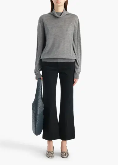 Khaite Annette Sweater In Sterling | Thumbnail 2