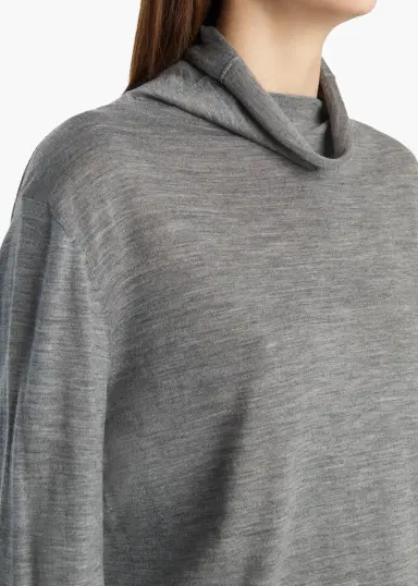 Khaite Annette Sweater In Sterling | Thumbnail 5