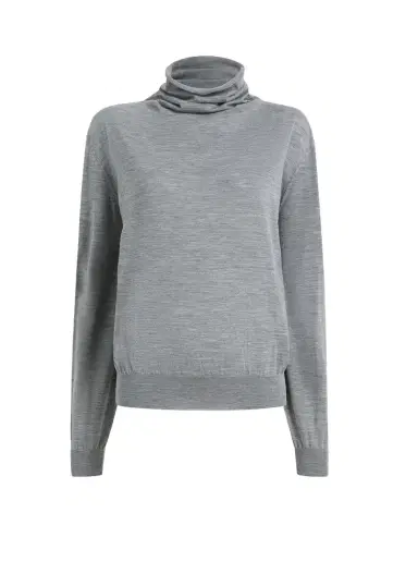 Khaite Annette Sweater In Sterling | Thumbnail 1