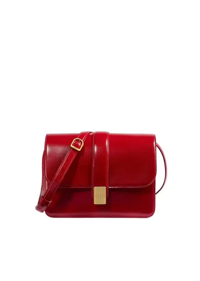 Khaite Blake Crossbody In Ruby