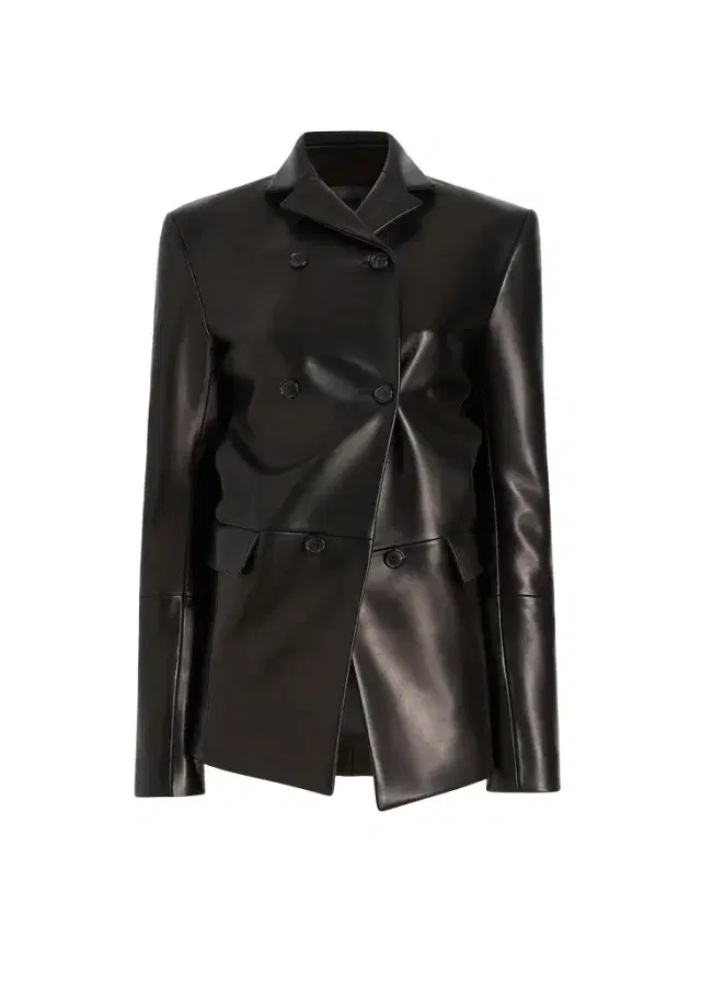 Khaite Rolo Jacket In Black Leather